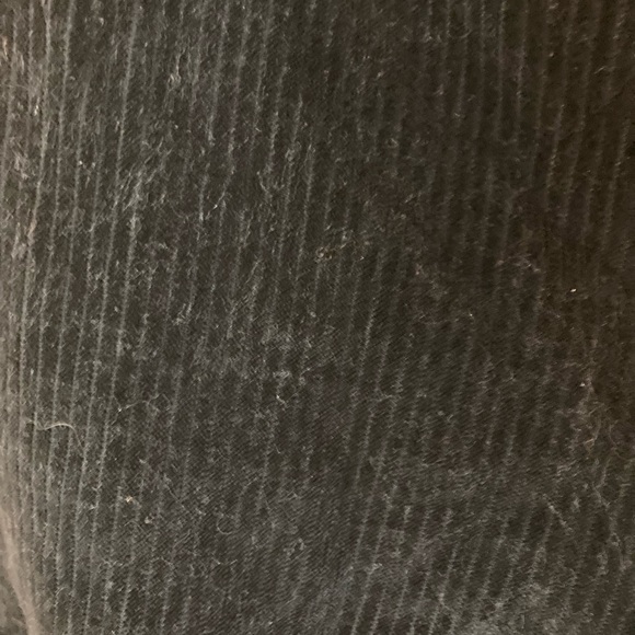 Black velvet(unsure about that) H&M pants - Picture 3 of 3